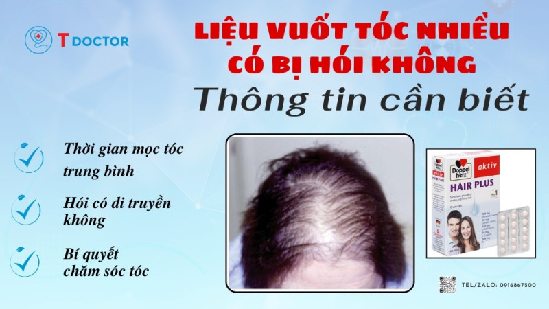 Vuốt tóc là một thói quen phổ biến của nhiều người, đặc biệt là trong việc tạo kiểu tóc. Tuy nhiên, có nhiều người lo lắng rằng việc vuốt tóc nhiều có thể gây ra tình trạng hói đầu. Vậy, liệu vuốt tóc nhiều có thực sự gây hại cho mái tóc hay không? Hãy cùng tìm hiểu về chủ đề này trong bài viết dưới đây để trả lời cho câu Vuốt tóc nhiều có bị hói không?