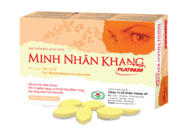Minh Nhãn Khang Platinum bổ mắt, cải thiện thị lực
