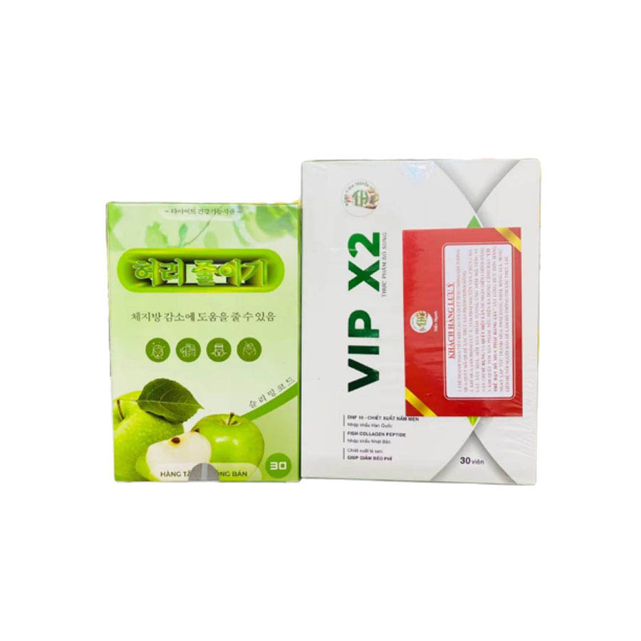 Thuốc giảm cân Tiến Hạnh Vip X2 (Hộp 30 viên)