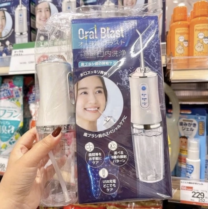 ORAL BLAST Máy tăm nước Oral blast sạc USB