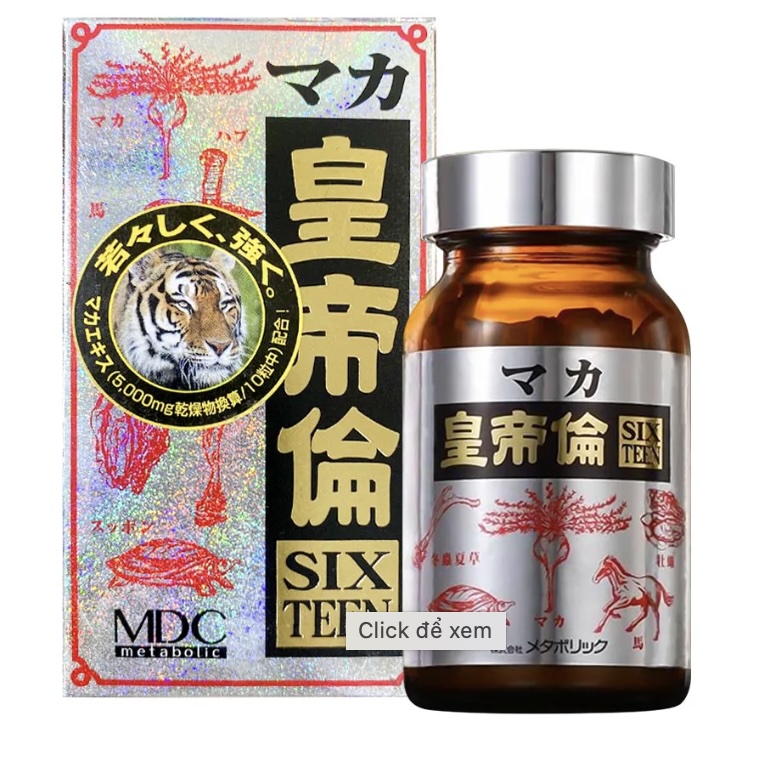 Viên uống bổ dương Maka Sixteen