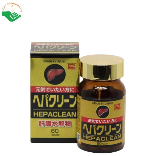 Viên uống bổ gan Ribeto Shoji Hepaclean (Hộp 60 viên)