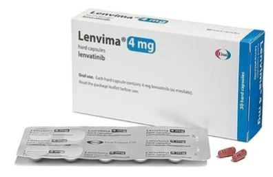 Thuốc Lenvima 4mg Eisai giúp điều trị ung thư (2 vỉ x 10 viên)
